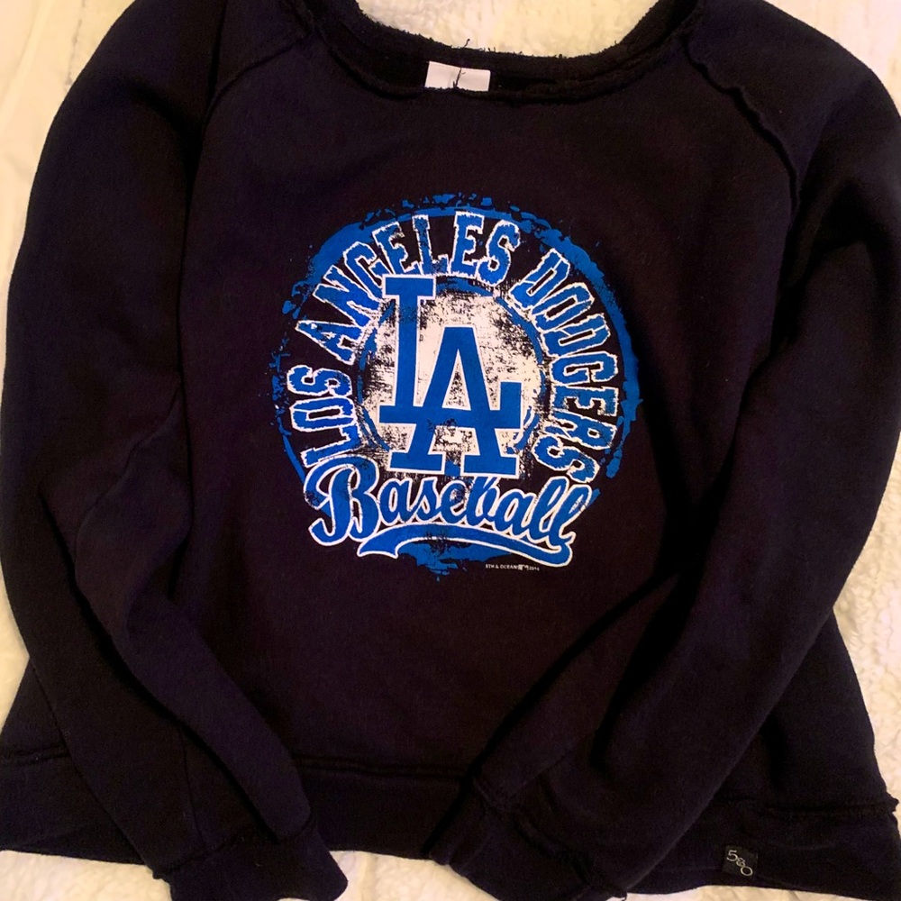 Dodgers Women Sweatshirt by 5th and Ocean